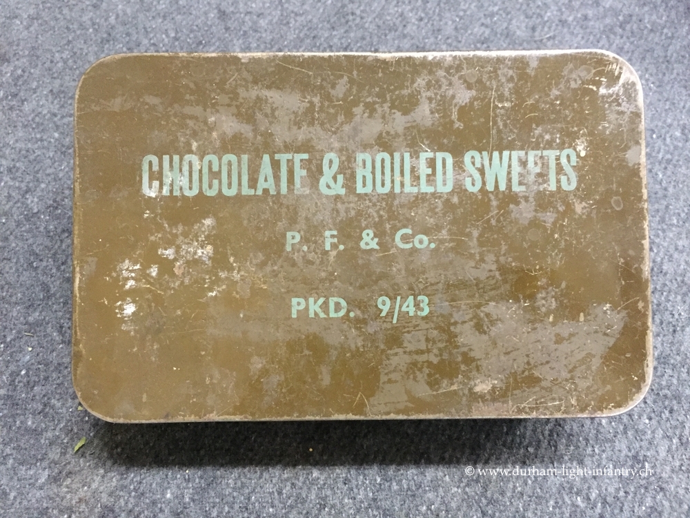 Chocolate & boiled Sweets Tin